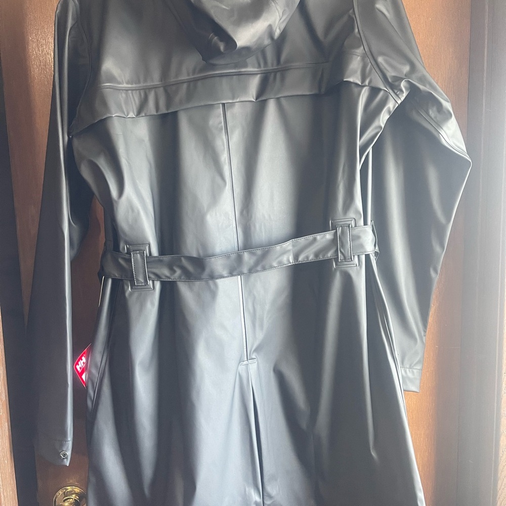 Helly Hansen Black Raincoat